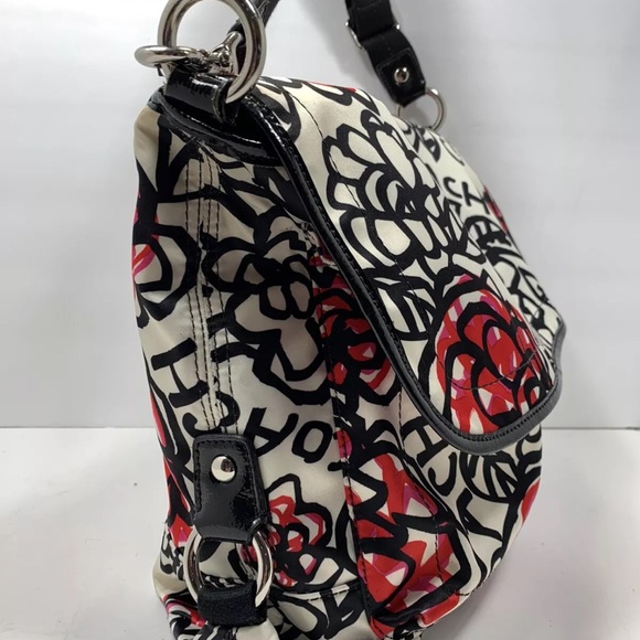 Rare Coach Kyra poppy messenger bag. - Picture 2 of 9